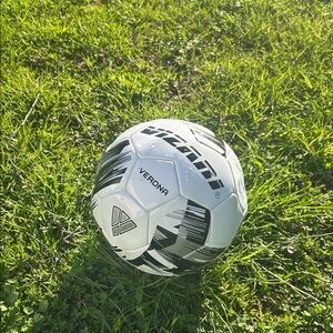 Hi-Tec Verona White & Black Outdoor Soccer Ball
